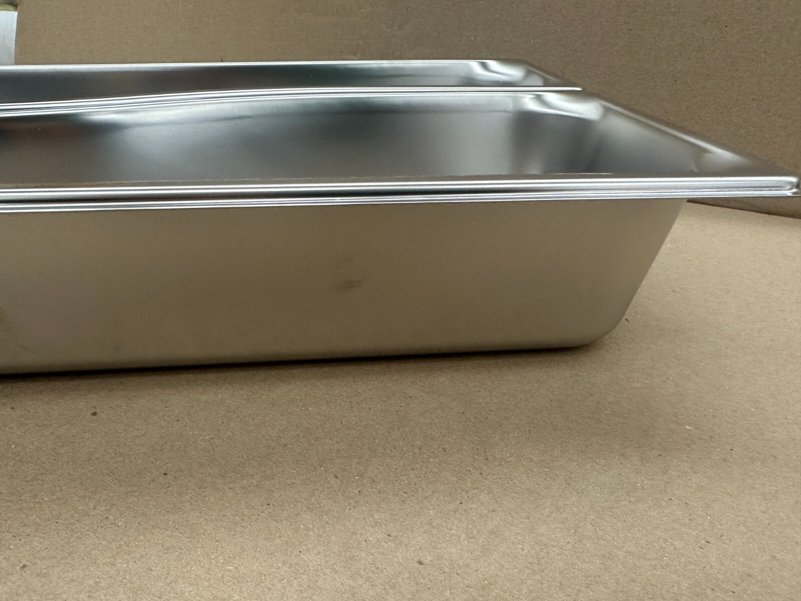 2 Vollrath Wild Pan 4″ Depth Stainless Steel Full Pan Size Restaurant NSF