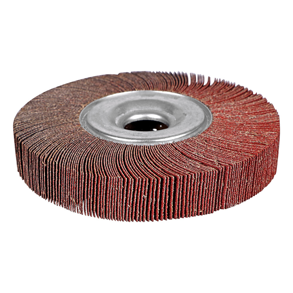 6″ x 1″ x 1″ Inch 60 Grit Bench Pedestal Grinder Premium Unmounted Flap Wheel