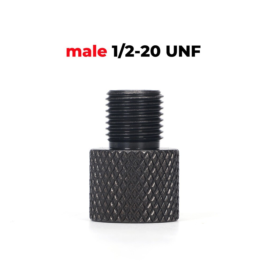 Female 1/2-28 UNEF F To 1/2-20 UNF Male Accessories Threaded Adapter