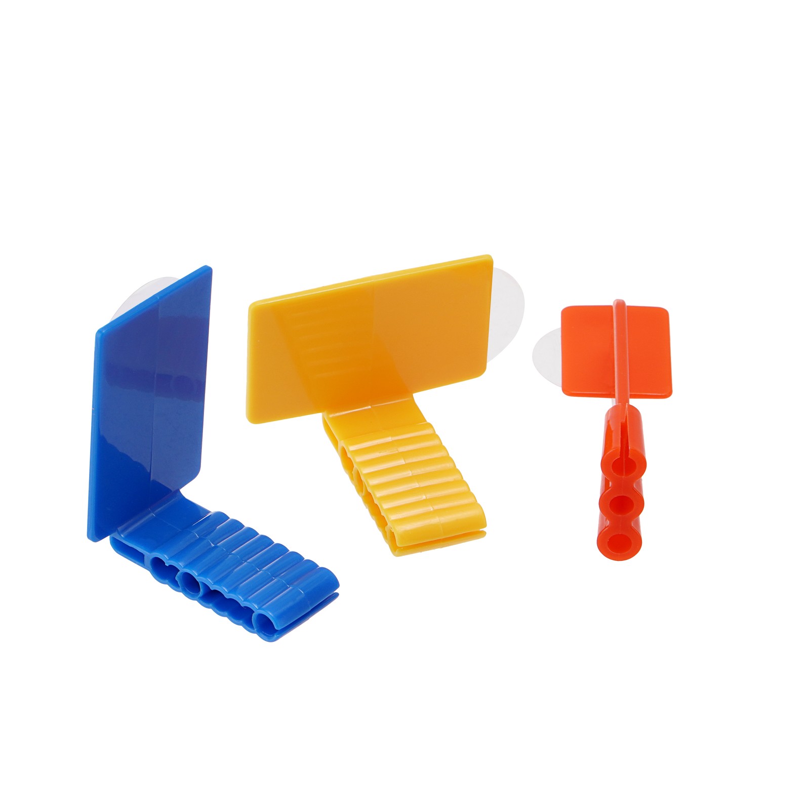 100Pack Dental Sensor Holders XCP-XP Disposable Adhesive Holders Red/Blue/Yellow