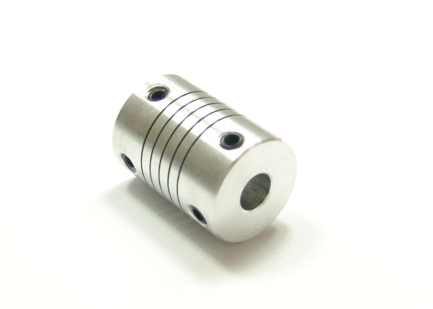 6.35 mm x 6.35 mm 1/4″ Aluminum Flexible Shaft Coupler Coupling Linear Motion