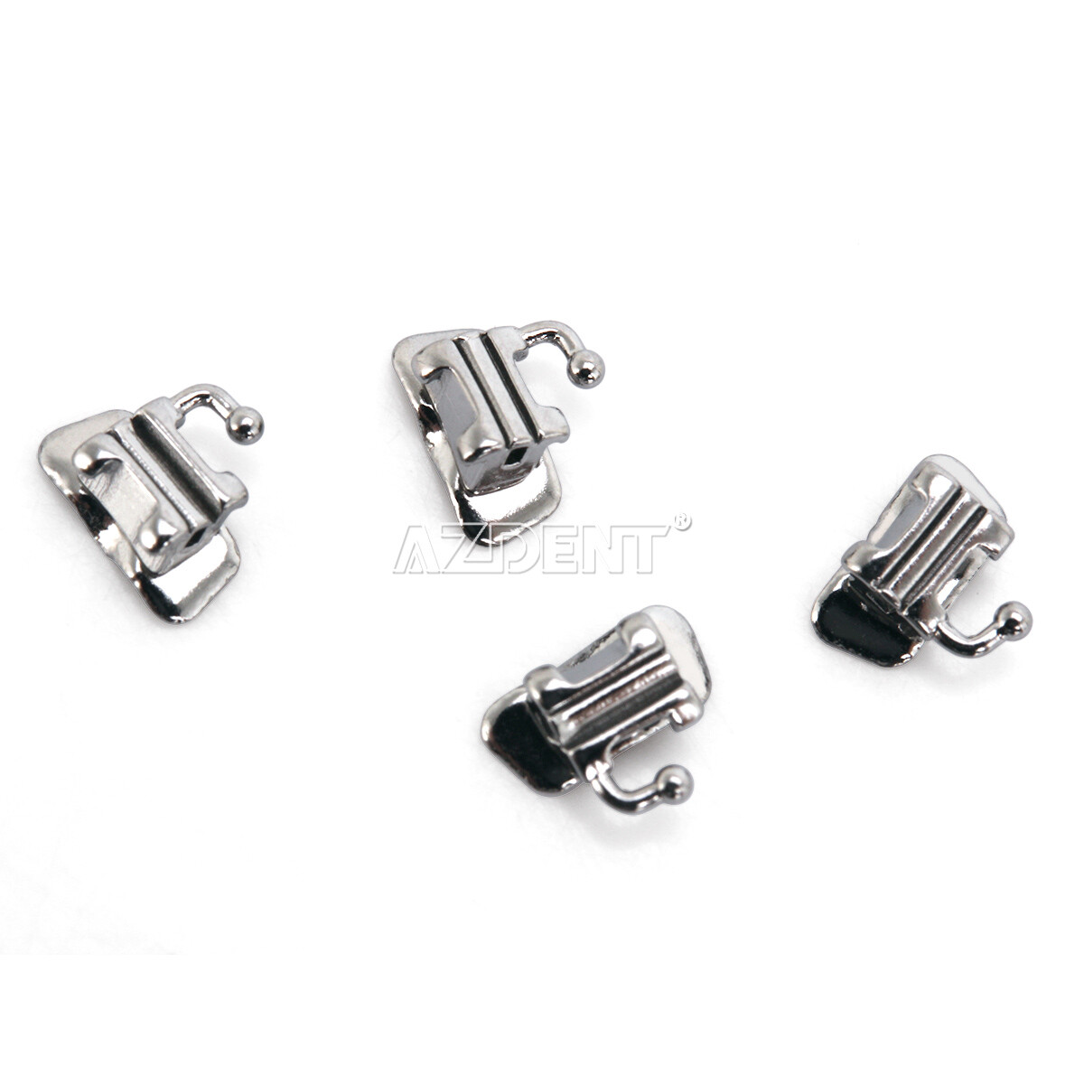 AZDENT Orthodontic Buccal Tubes 1st Molar Roth 022 Bondable Convertible Mesh