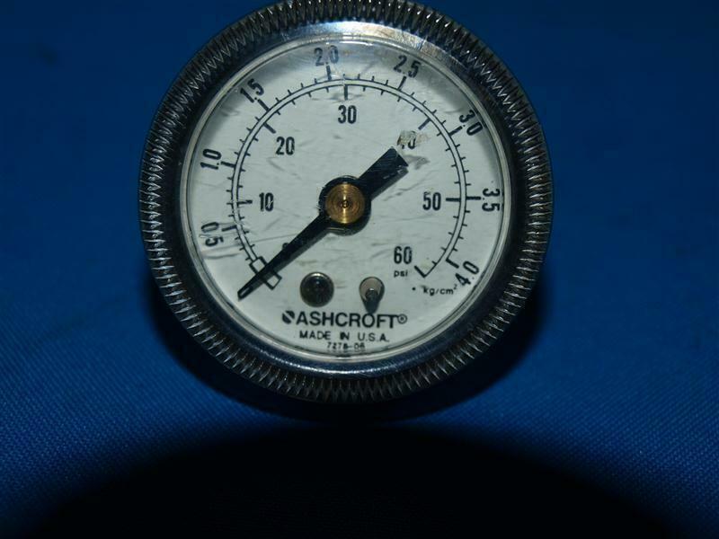 Ashcroft Gauge 0-60PSI 0-4.0kg/cm2