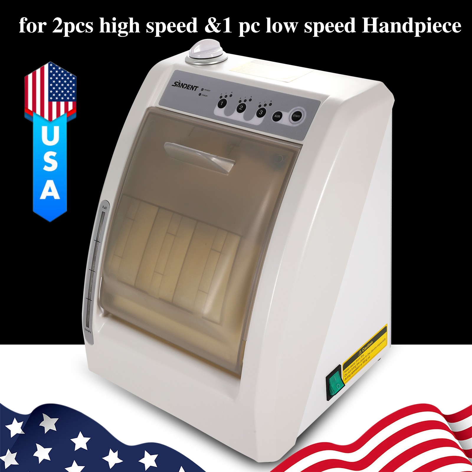Dental Automatic Handpiece Maintenance Lubrication System / 1:5 LED Contra Angle