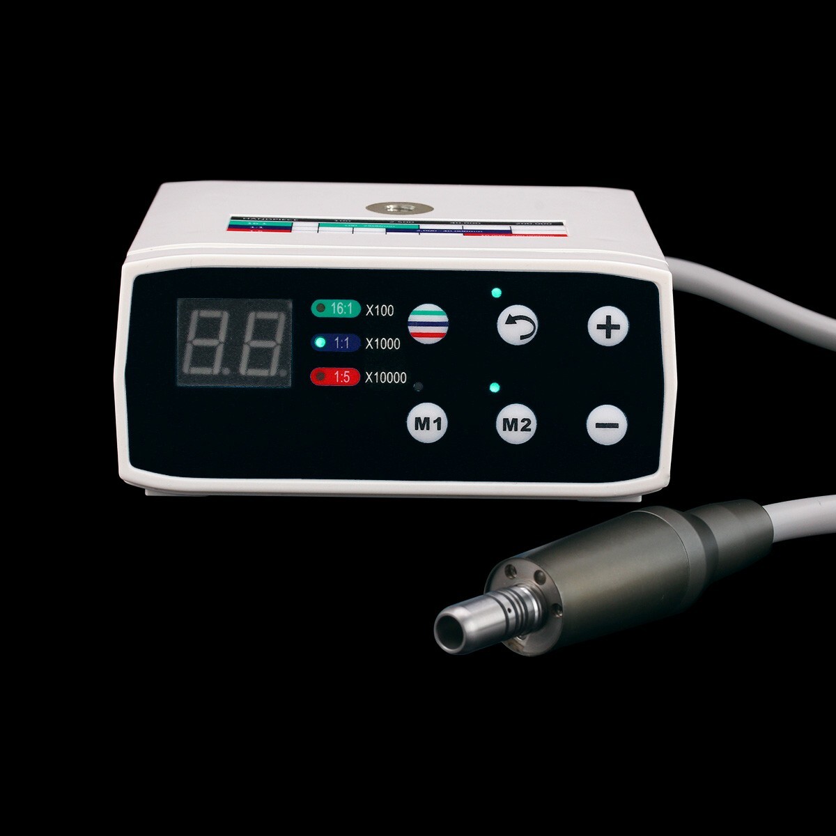Dental Brushless LED Electric Micro Motor+ 1:5 Increasing Fiber Optic Handpiece