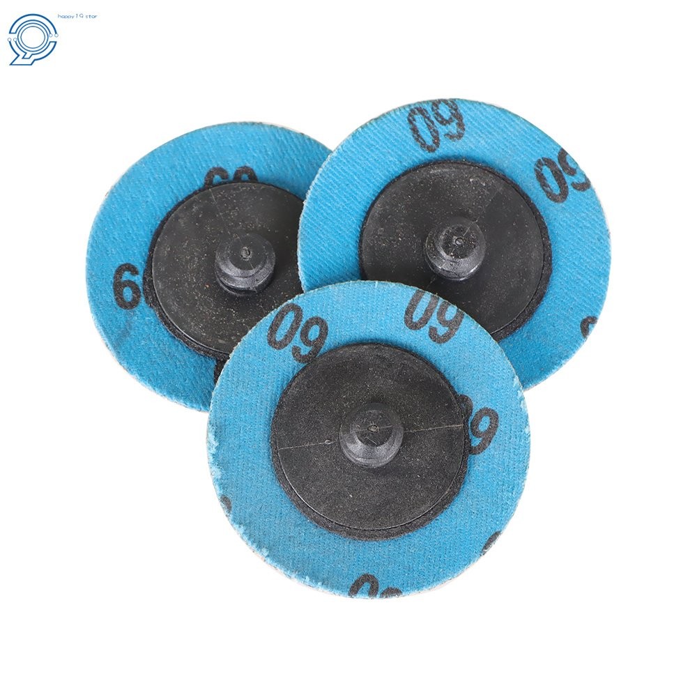 2″ Roll Lock Die Grinder 36 60 80 120 240 Grit Quick Change Sanding Disc 51 Pcs