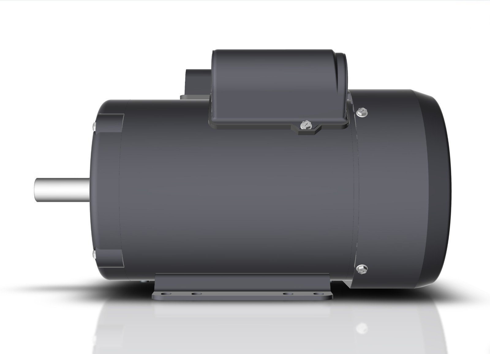 Techtop Electric Motor 2 HP 1800 Rpm 1-PH 115/208-230 Volt 145T Frame