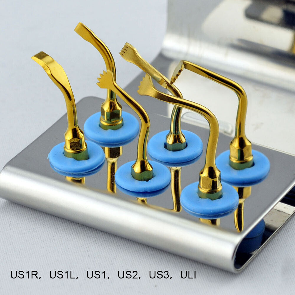 Woodpecker US-II LED Dental Piezo Bone Surgery Tips U Tips Fit NSK Handpiece