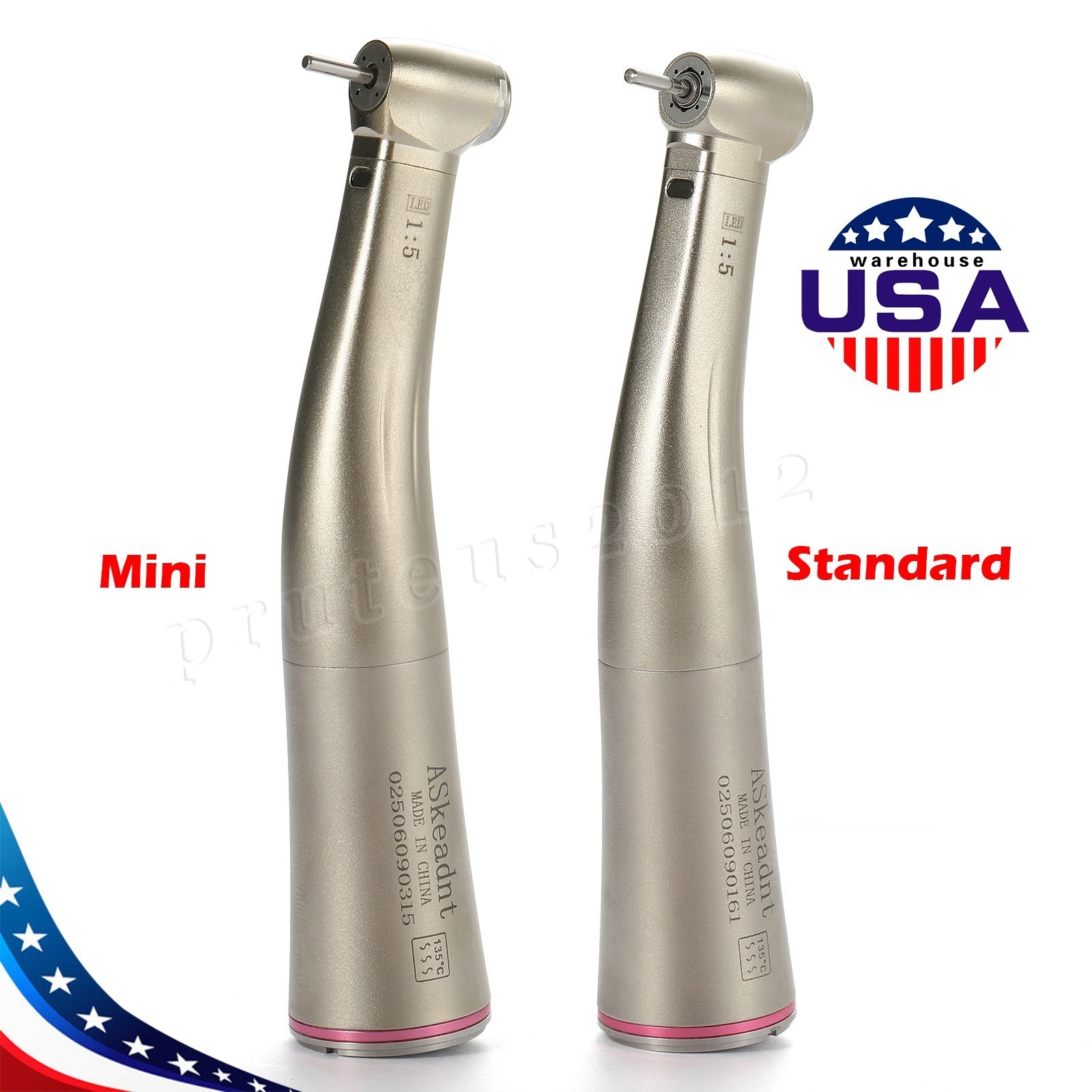 NSK Ti-MAX X95L Type Dental 1:5 (Fiber Optic) Contra Angle Handpiece LED Turbine