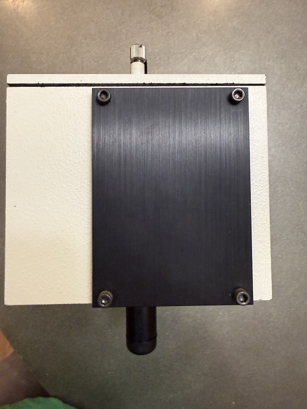 Acton Research Corporation SC-447 Sample Chamber Rotating Base Lenses As Shown