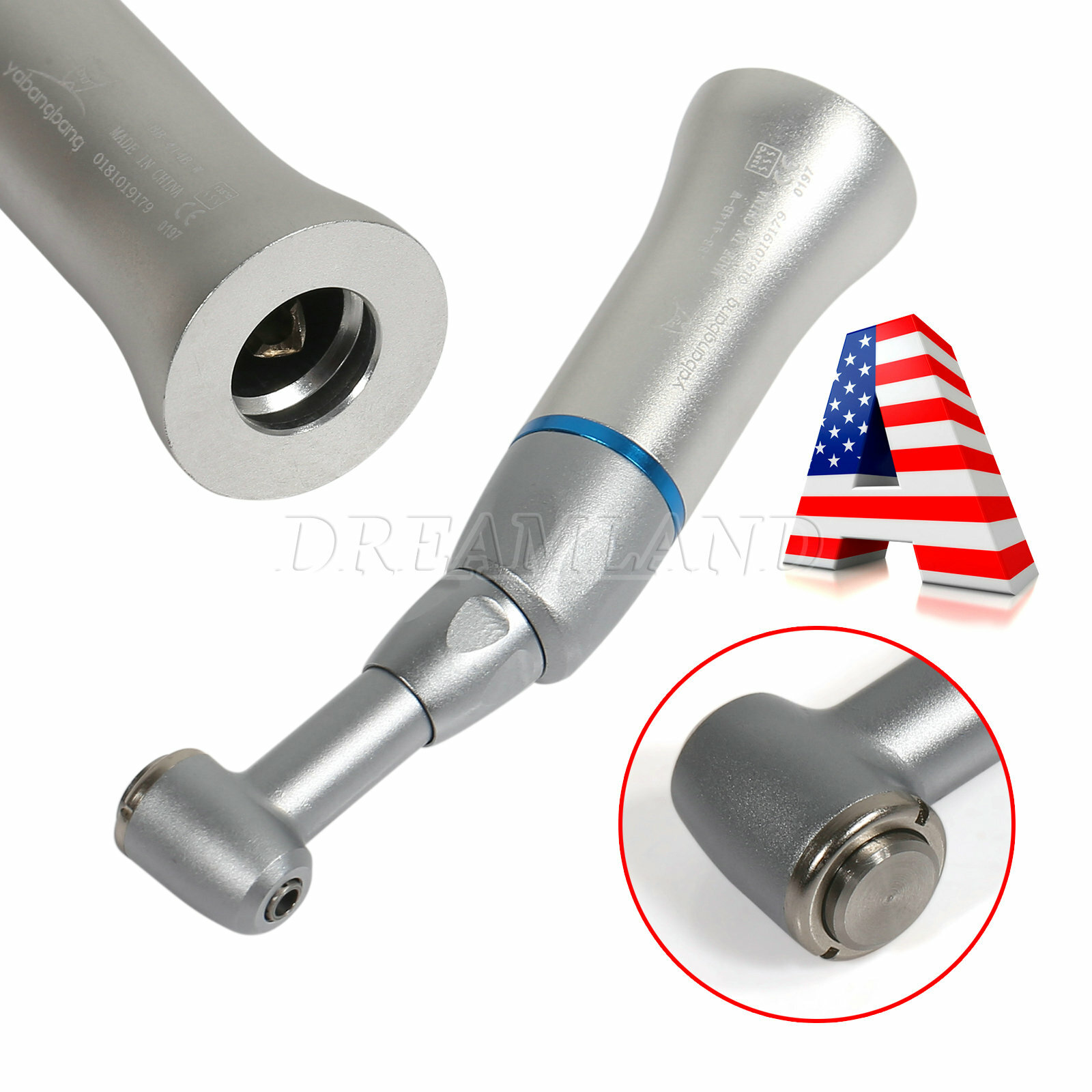 Low Speed Contra Angle Handpiece fit NSK E-type Motor 135°C Autoclave wl# Dental