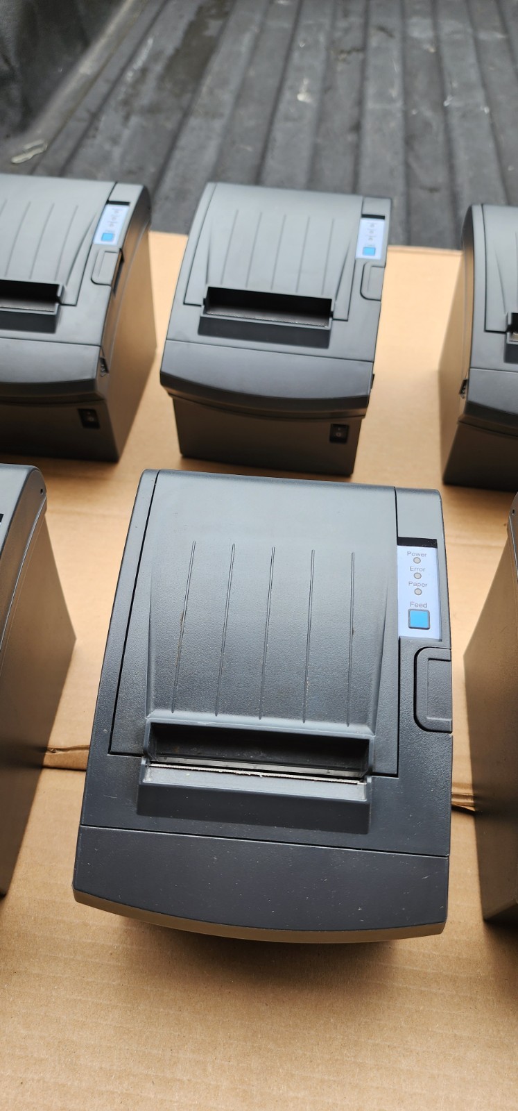 6 NCR Bixolon SRP-350 Plus III Direct Thermal Receipt POS Printer USB LAN Serial