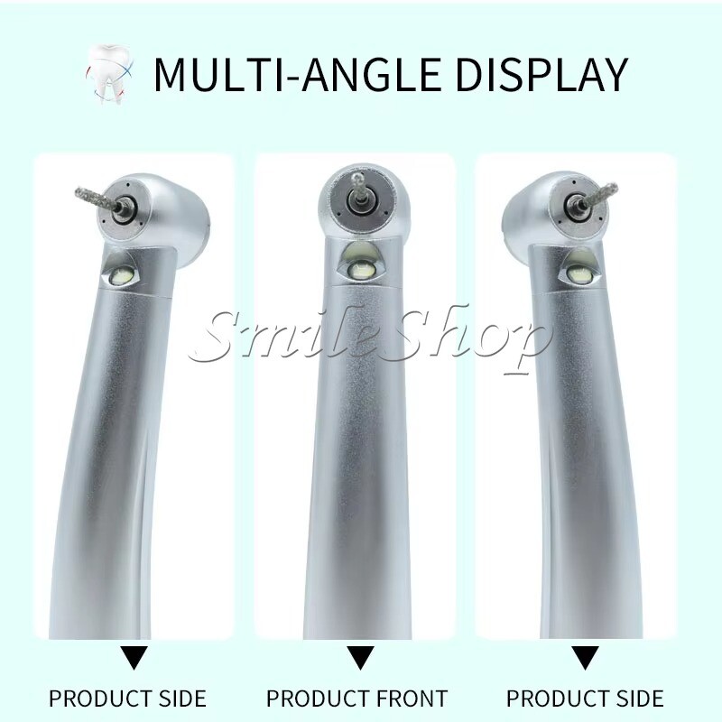 NSK Style Dental Pana Max LED High low Speed Handpiece 2/4 Hole Air Turbine kit
