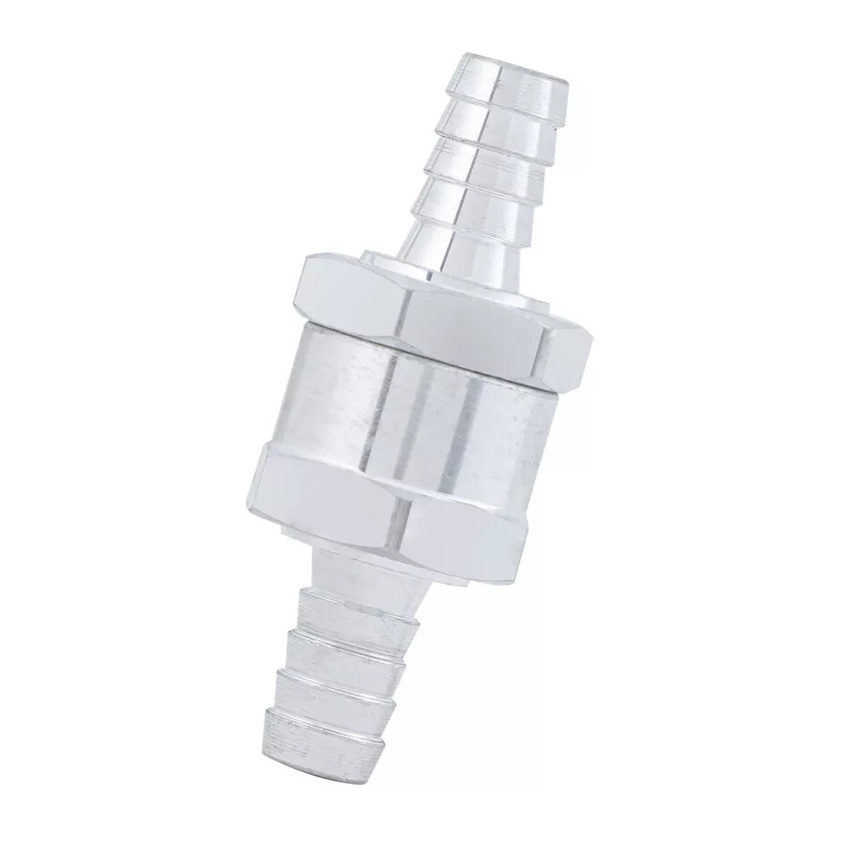 4x 10mm 3/8″ Fuel Line Non-Return One Way Air Fuel Oil Check Valve Diesel Gas