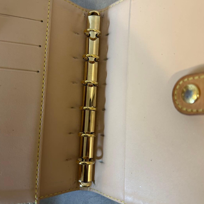 Louis Vuitton Monogram Multicolor Notebook Cover R20896 White Planner Cover Auth