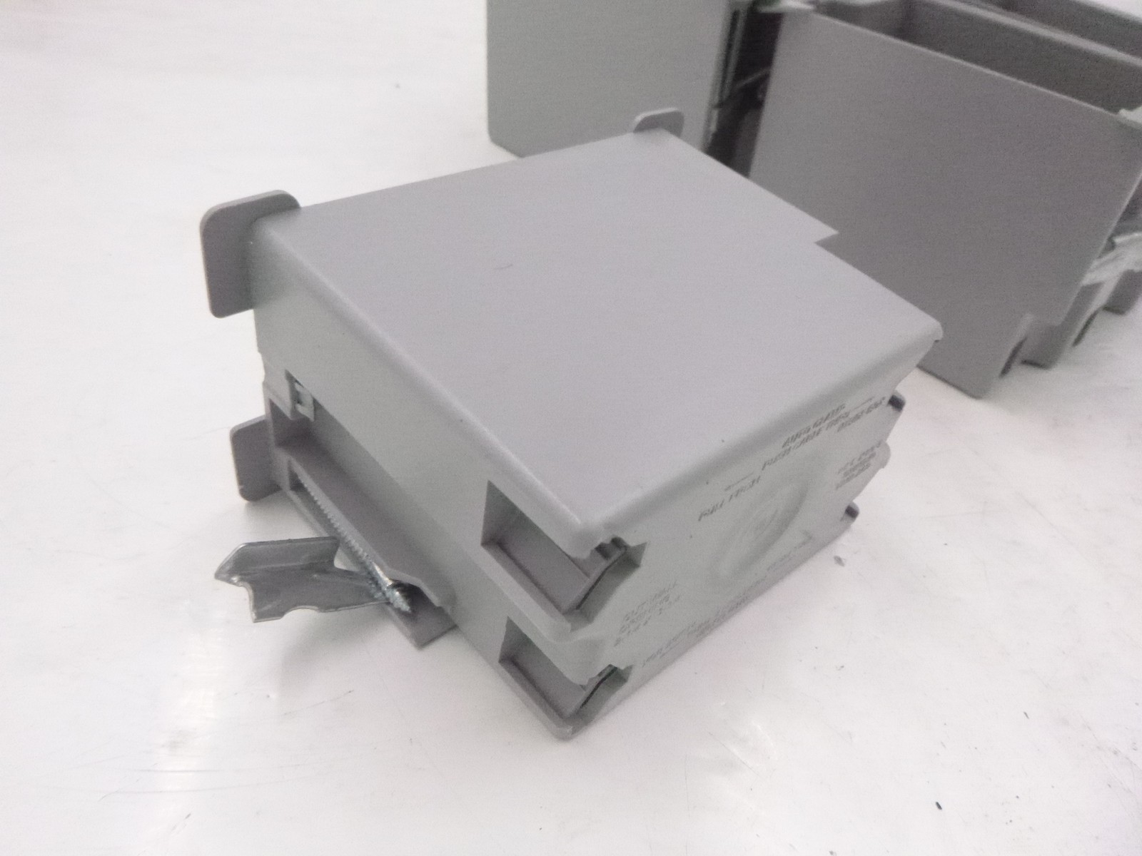 5 PACK S118W 1-Gang Old Work Switch/Outlet Box 3.75 x 2.25 x 3.03 Inch