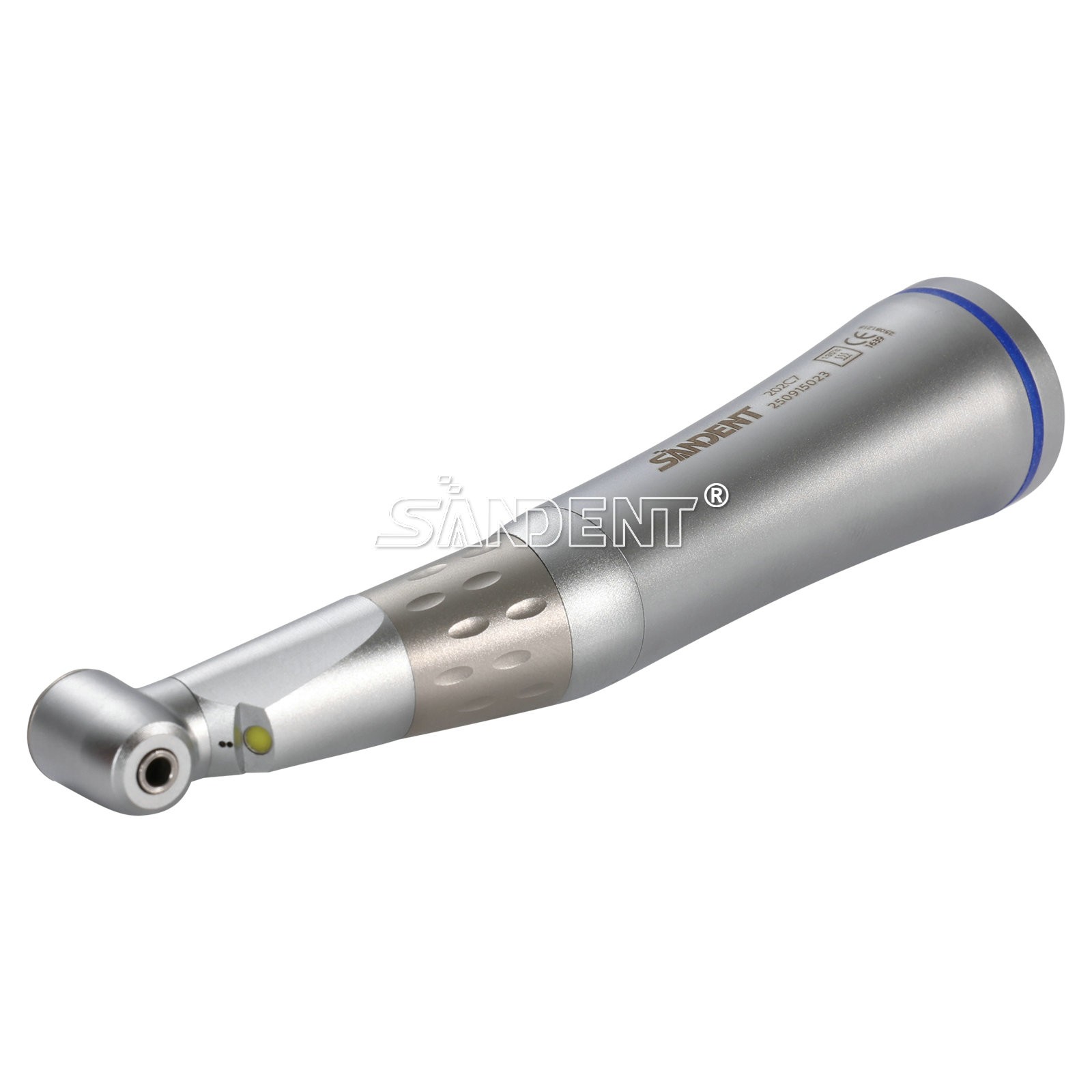 SANDENT Dental 1:1 LED Contra Angle Handpiece E-generator Push button Inner dt