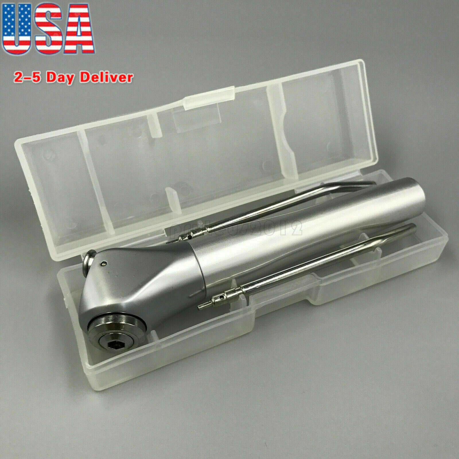 5PCS Dental Air Water Spray Triple 3-Way Syringe Handpiece +Nozzles Tips Tubes