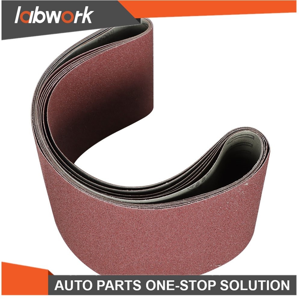 Labwork Belts Sander Sandpaper 6 Pack 6Inch X 48Inch 60 80 120 150 240 400 Grits