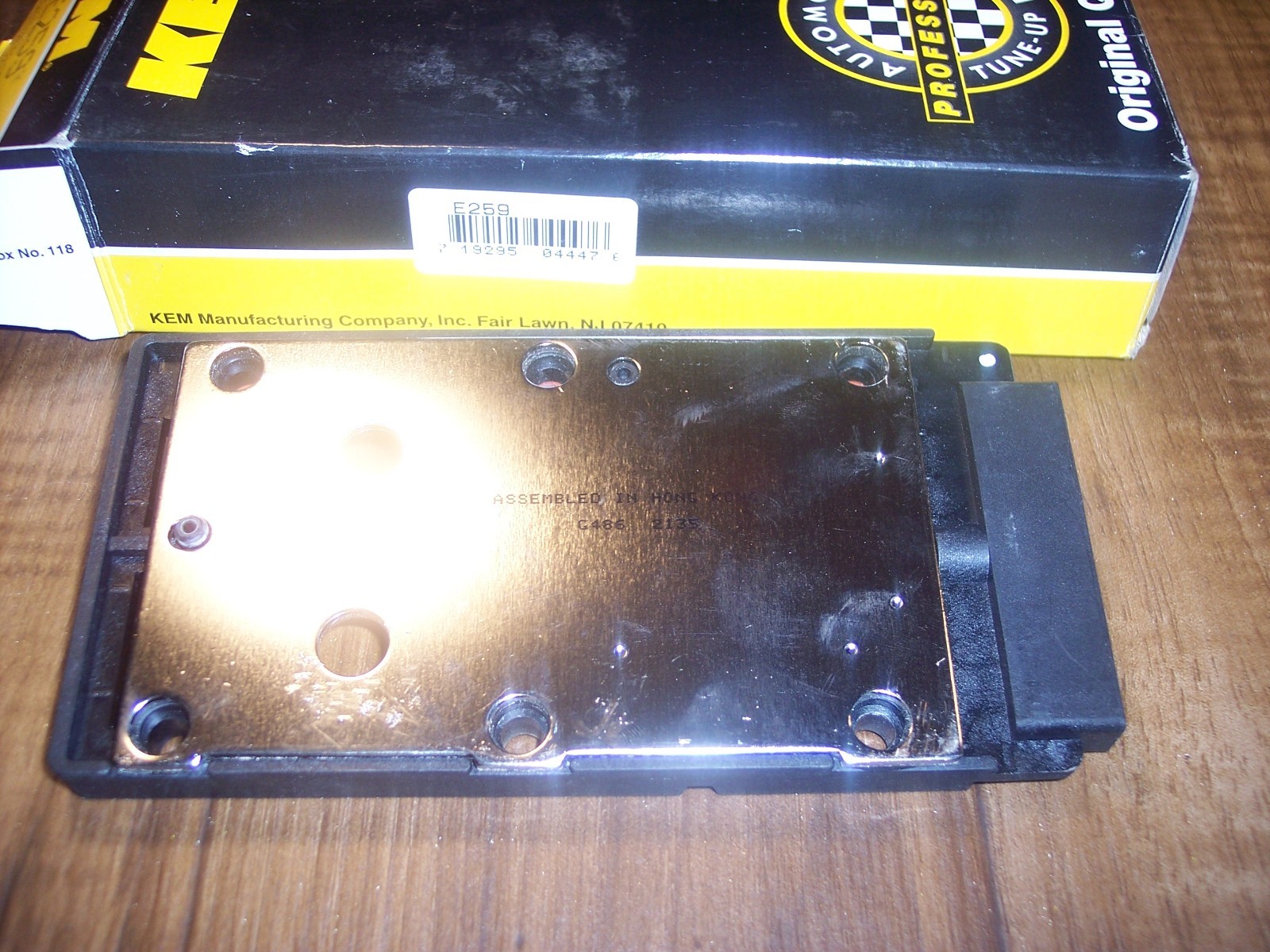NOS AS SHOWN KEM Parts Ignition Control Module E259 (DS1004 DR158 LX364T) Q3L3