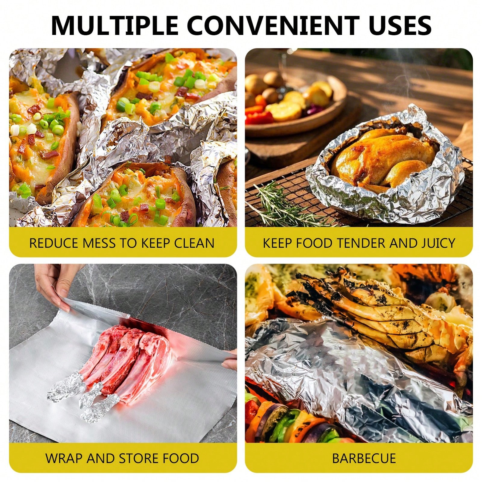 100 Count Premium Pop-Up Gold Foil Sheets Interfolded Precut Greaseproof