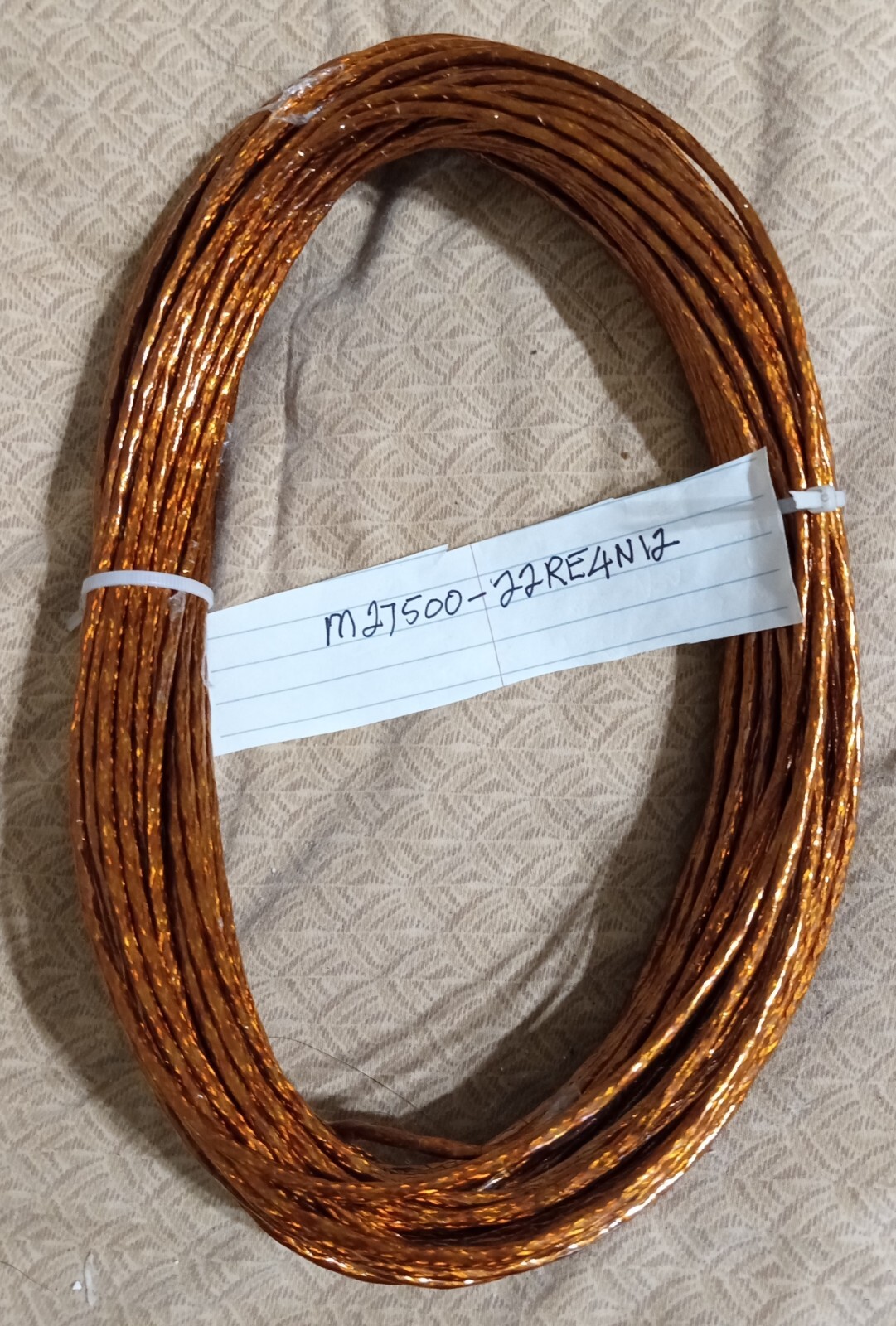 (100′)-M27500-22RE4N12, 4 Conductor, 22 Gage Wire