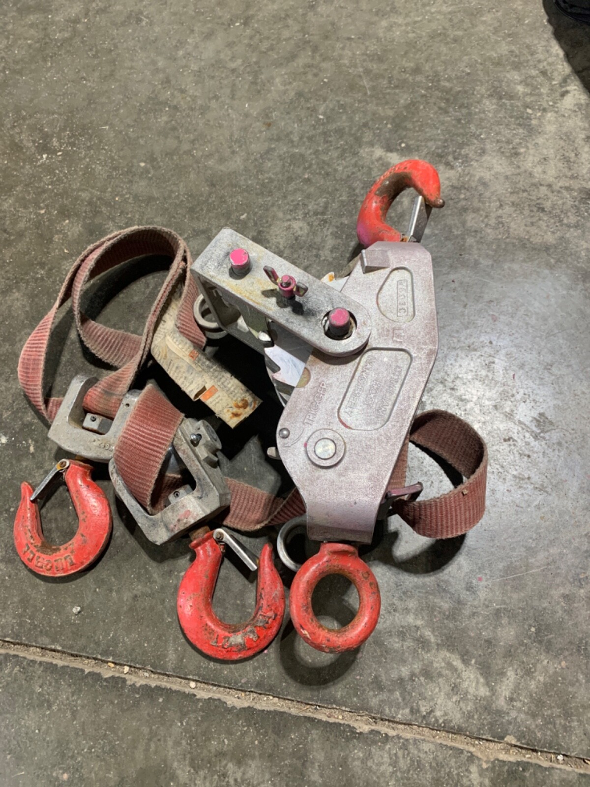 LUG-ALL Web Hoist Lineman’s Small Frame 1.5 Ton