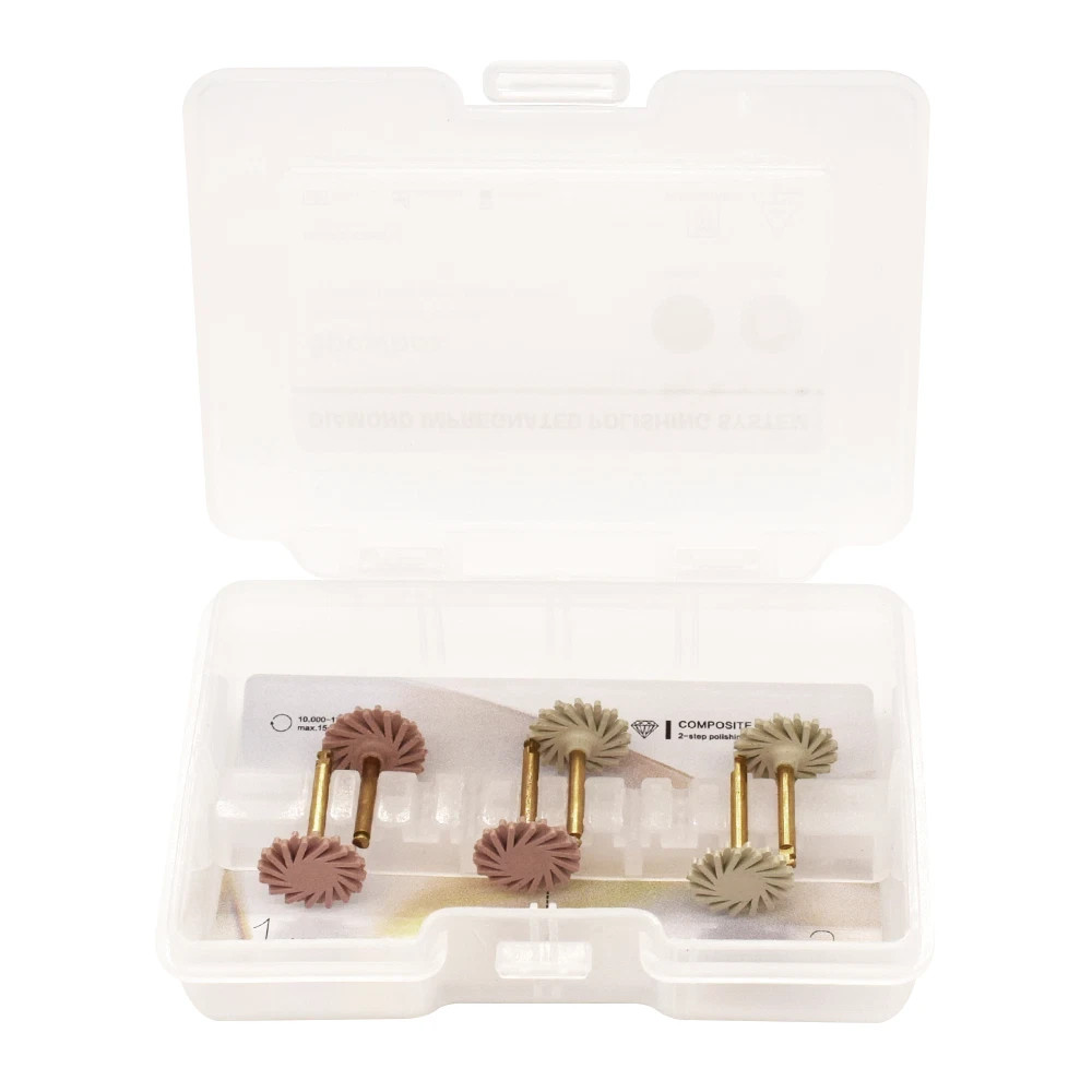 6 Pcs/Box Dental Lab Paste Impreganated 135°C Autoclavable Discs Composite Resin