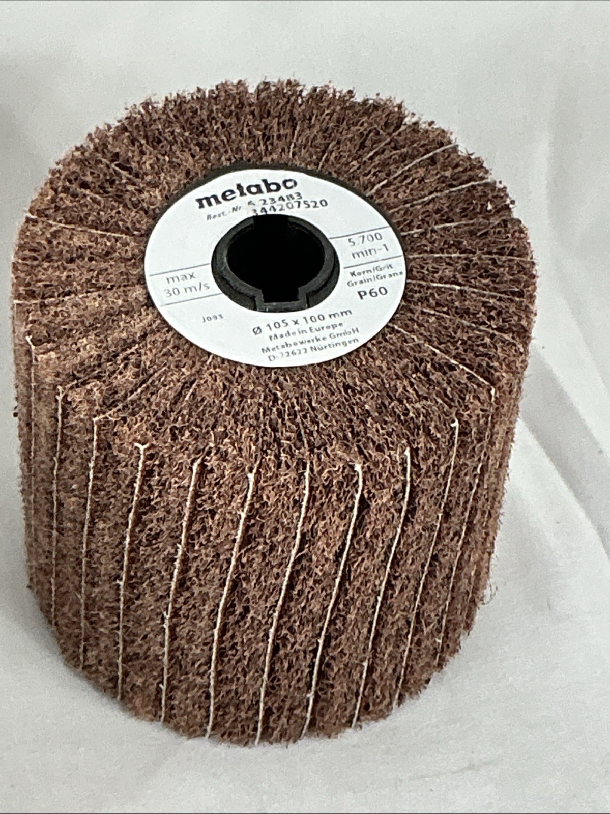 Metabo Flap Wheel 105×100 mm P 60 New Open Box