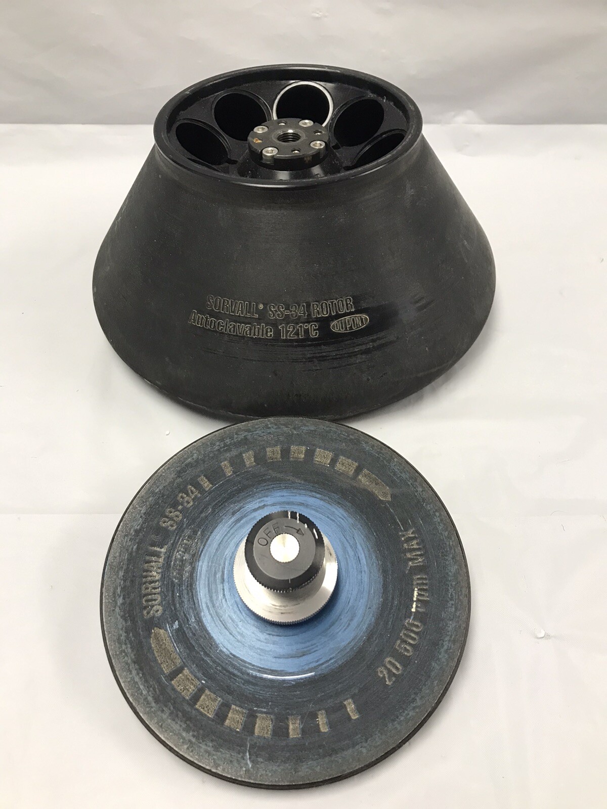 Sorvall SS-34 Autoclavable Rotor 8 x 50mL 25,000 RPM Dupont Tested Warranty