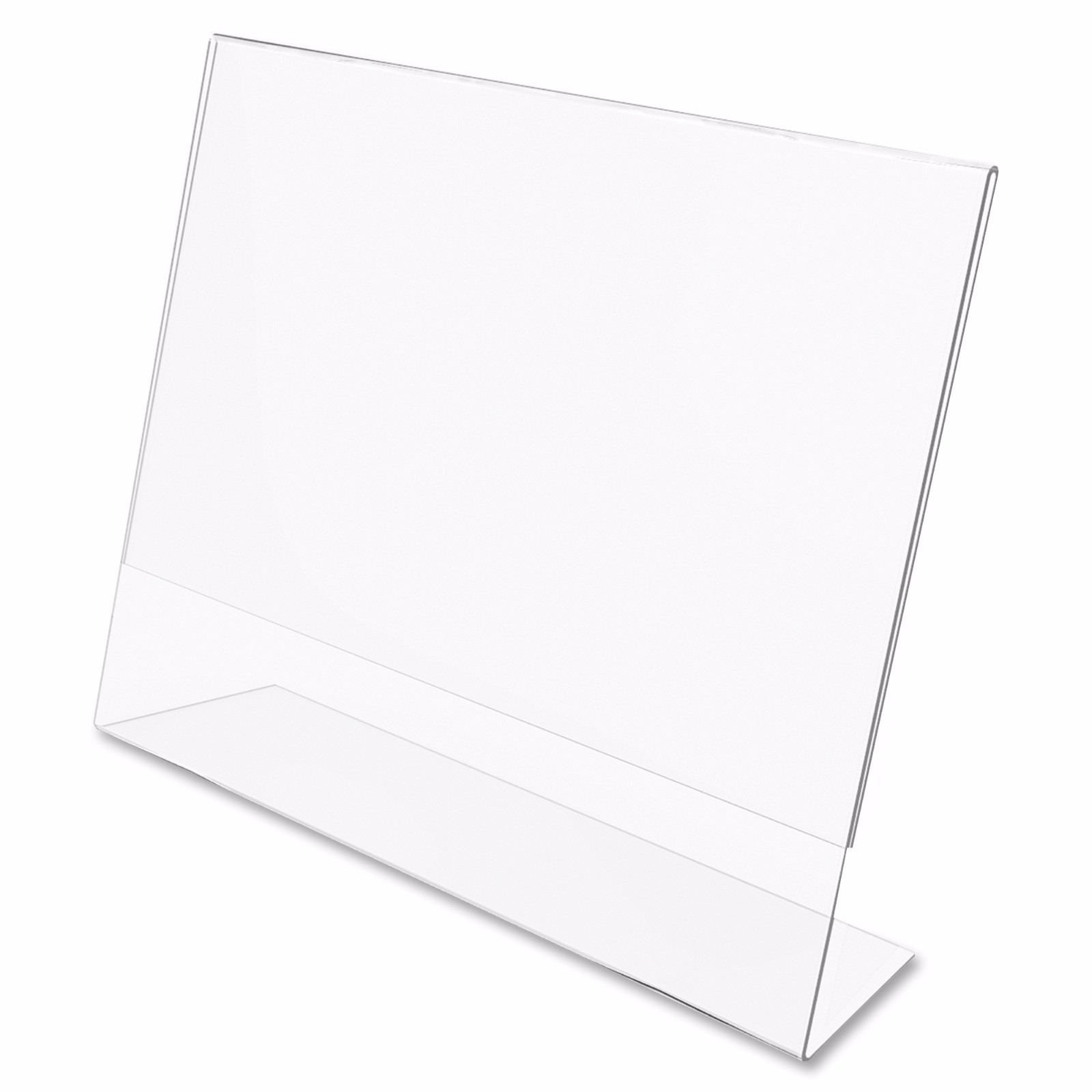 Dazzling Displays 25 Acrylic 7″ x 5″ Slanted Picture Frame Holders