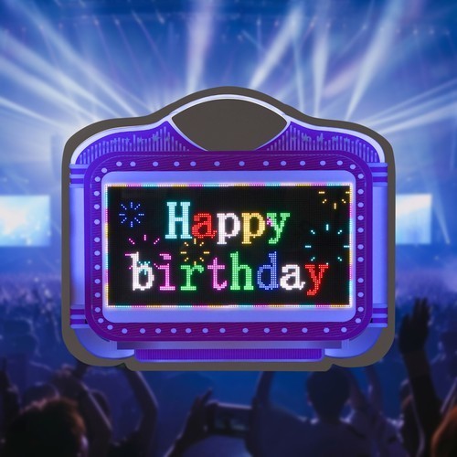 LED Letter Presenter Display Sign For Birthday Wedding Displayer Programmable