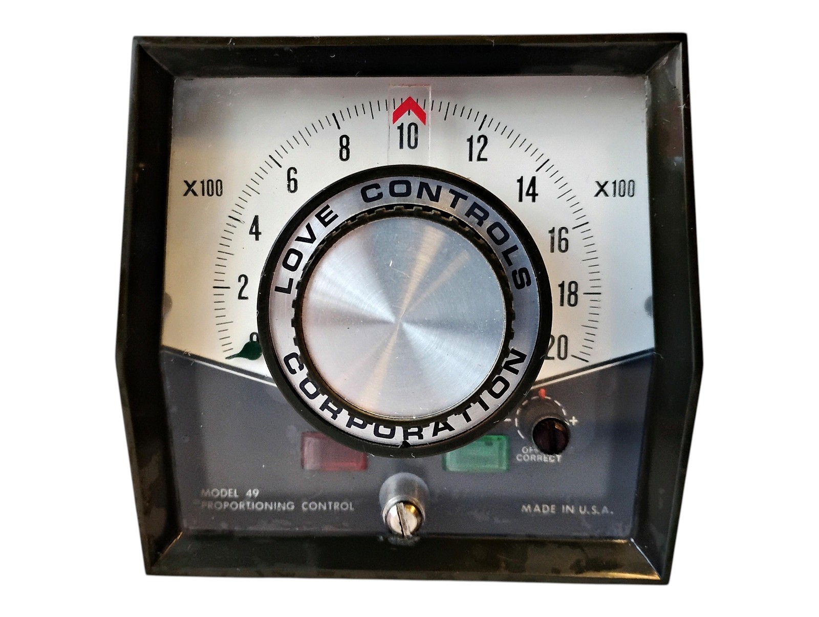 Love Controls Model 49 0-2000 F Proportioning Temperature Controller