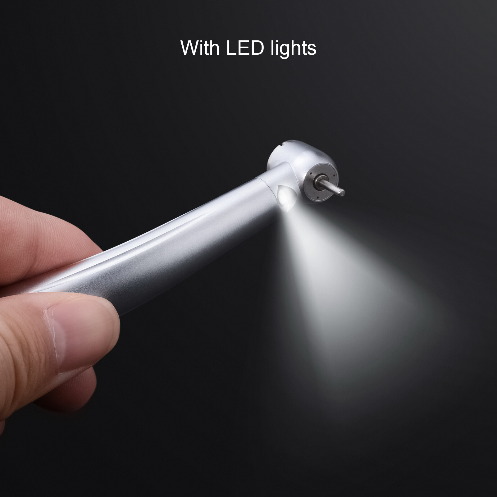 NSK Type Dental LED High Speed Handpiece Internal Triple Spray Push Button 2H US