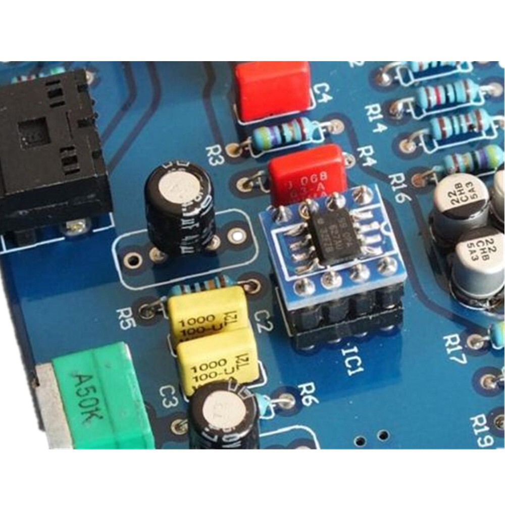 10X Dual to Mono Op module OPA627AU replace NE5532 Philippines Made TOP Board 8P