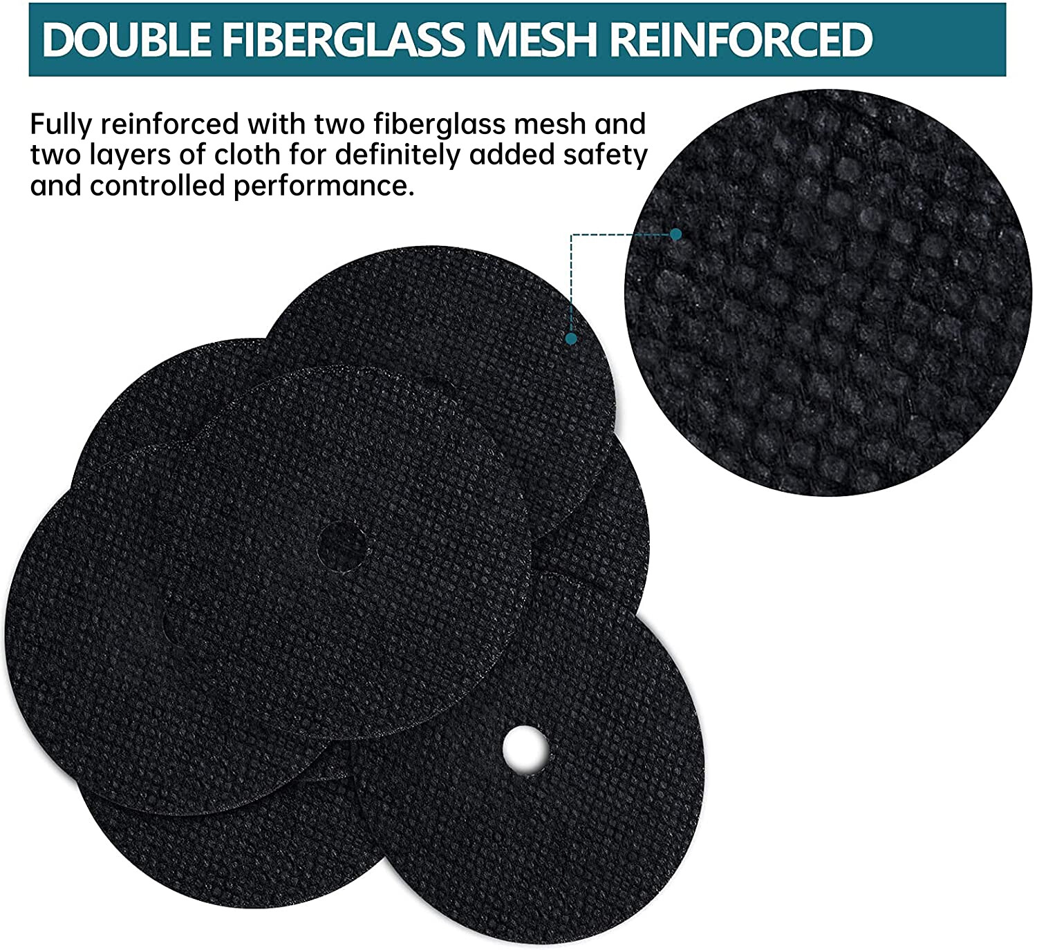 50 Pack 3 in Cut Off Wheels with 3/8″ Arbor Metal Cutting Disc Die Grinder Tool
