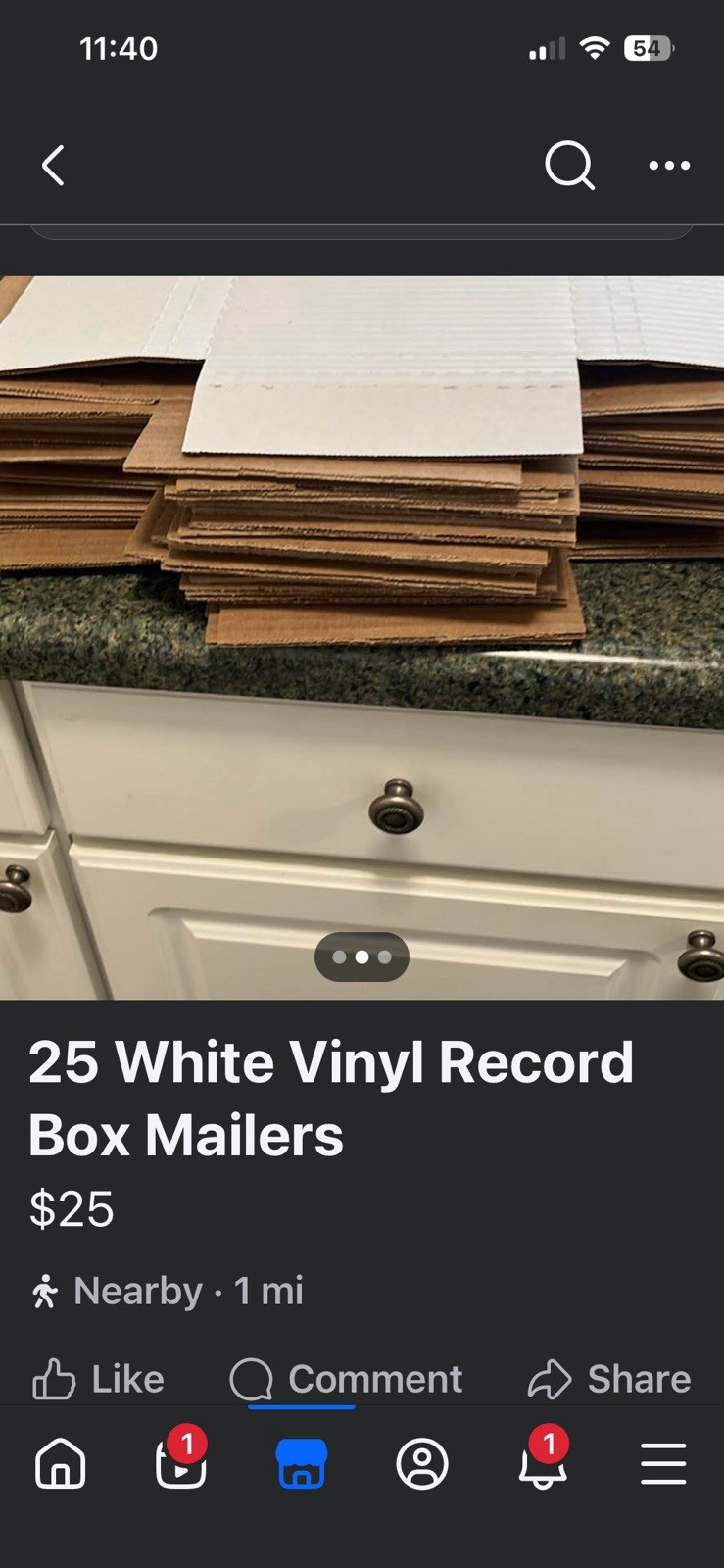 25 LP Premium Vinyl Record Album Mailer Book Box Mailers 12.5″ x 12.5″ x 1”