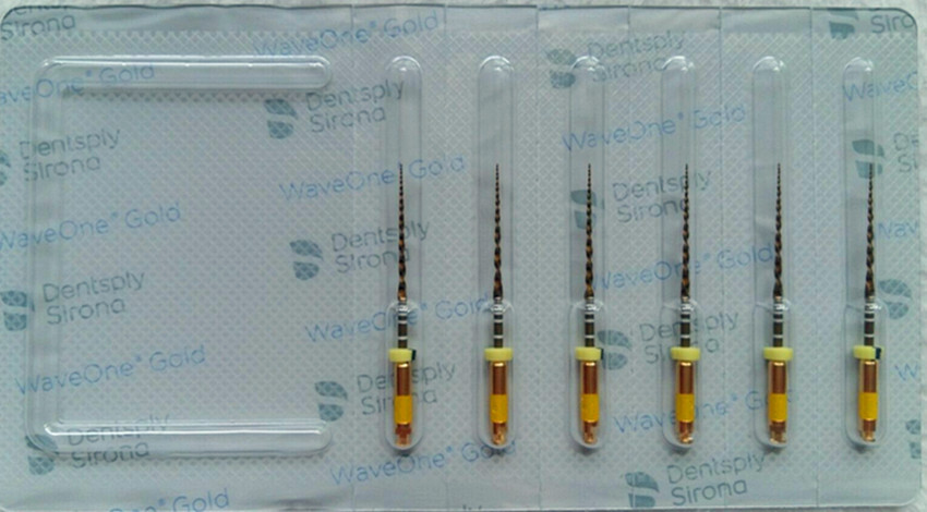 SALE! Waveone Gold Wave One Gold Endodontic File Root Canal Dentsply 6pcs/Pk