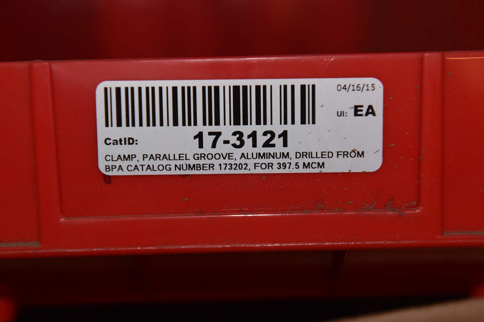 Pair (2) of Alcoa 183 parallel cable connectors