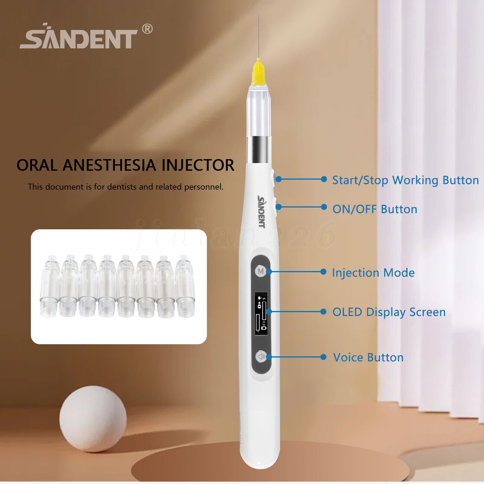 Dental Painless Oral Electronic Anesthesia Delivery Device Pen