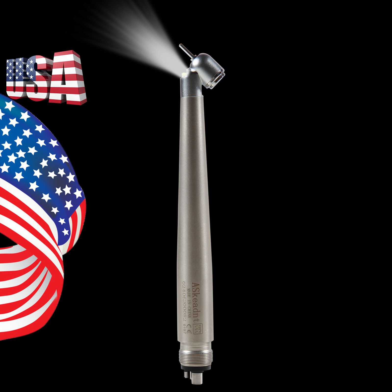 45° Surgical NSK PANA MAX Style Dental Pieza de mano alta velocidad 4Hole Borden