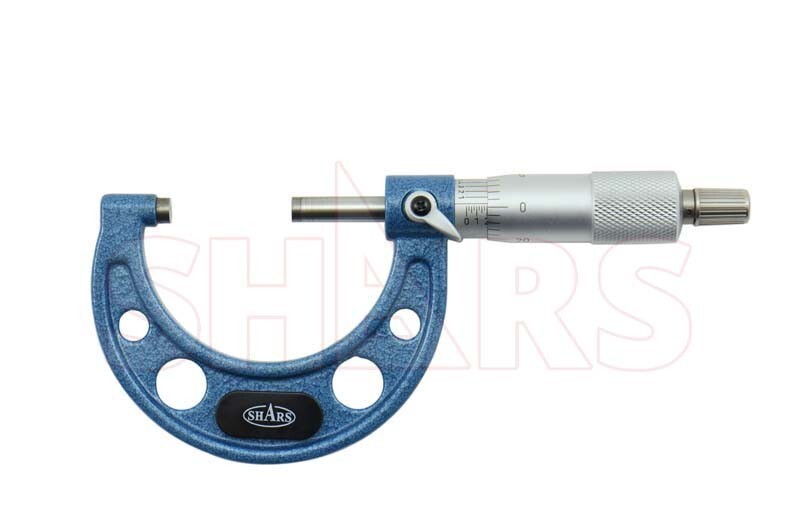 SHARS 0-6″ SOLID METAL FRAME MICROMETER SET NEW R}