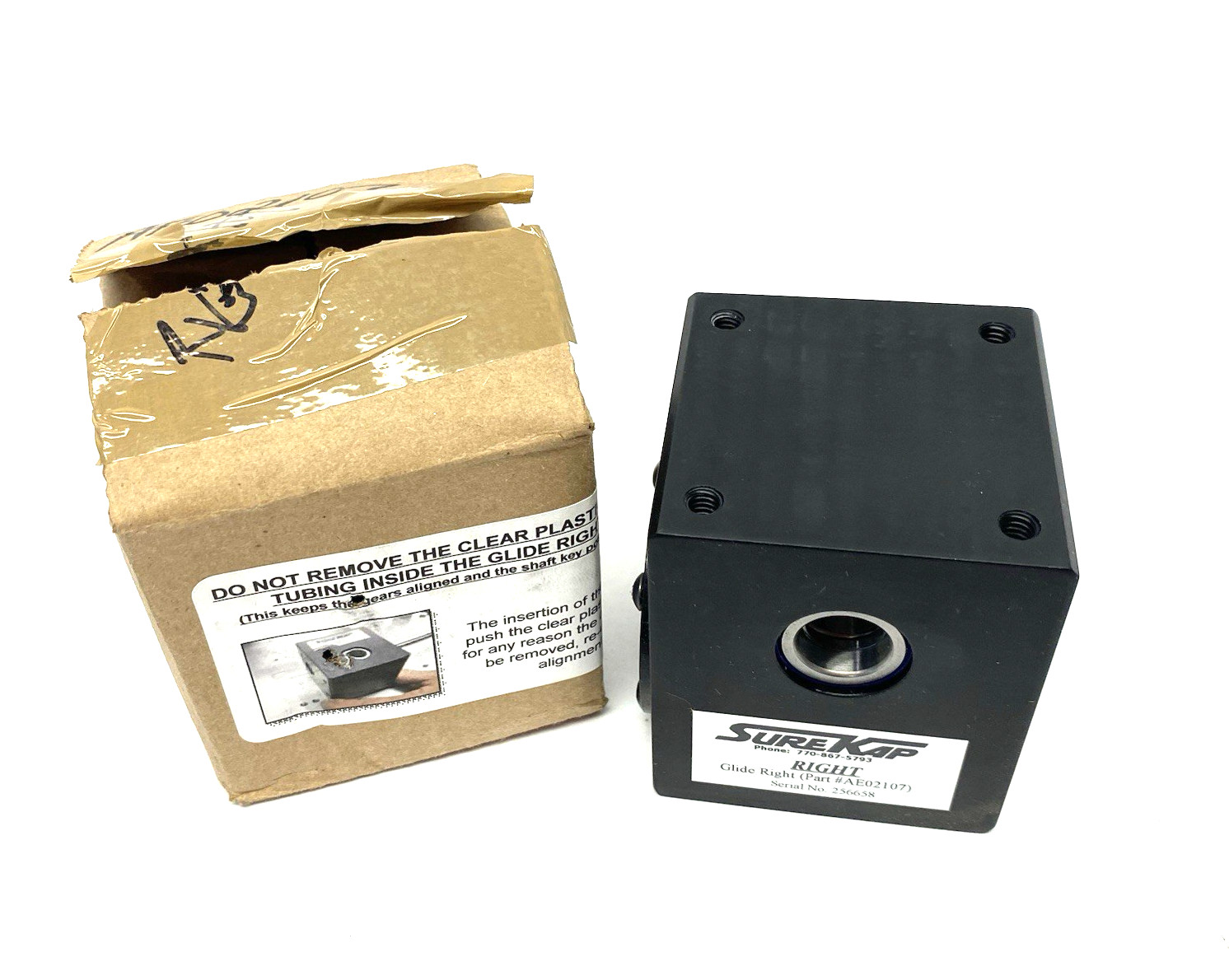 SureKap AE02107 Add-a-Shaft Leakproof Angled Gearbox RIGHT