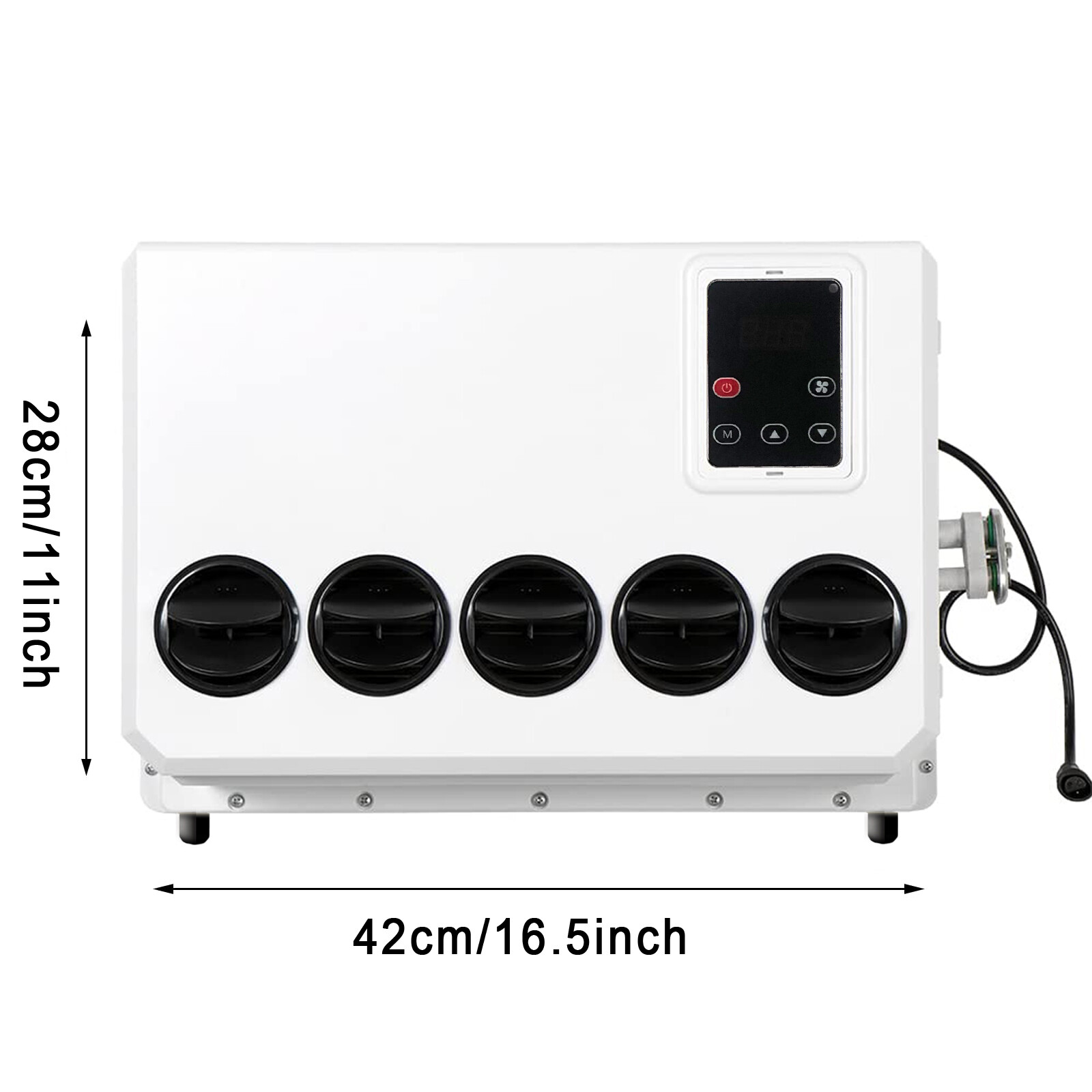 DC 12V Truck Air Conditioner 12000 BTU Split Car Cab RV AC Unit Fit Bus Caravan