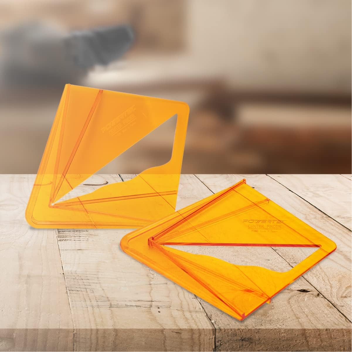Plastic Center Finder Tool for 8 Inch Square, Round, Octagon and 5-3/4 Inch Hexa