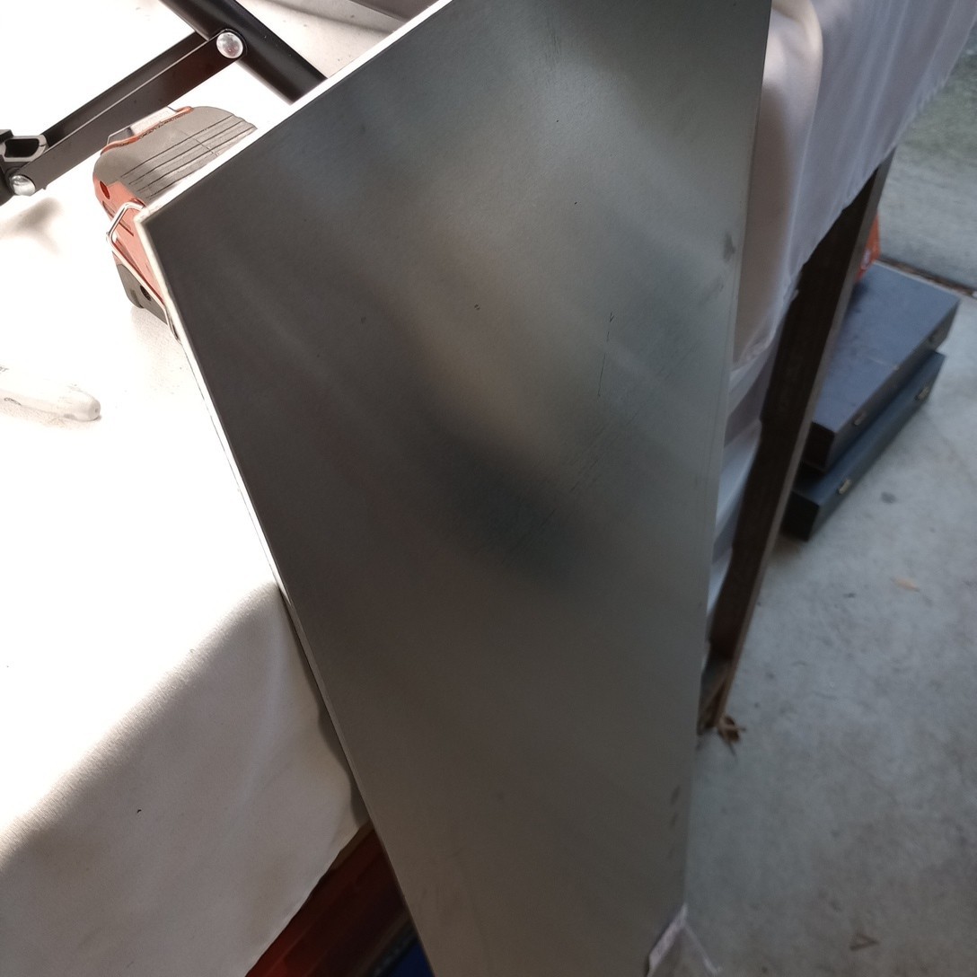 1/8″ .125 Aluminum Sheet Plate 12″ x 48″ FLAT STOCK 5052 12×48 USA/Vinyl 1 Side