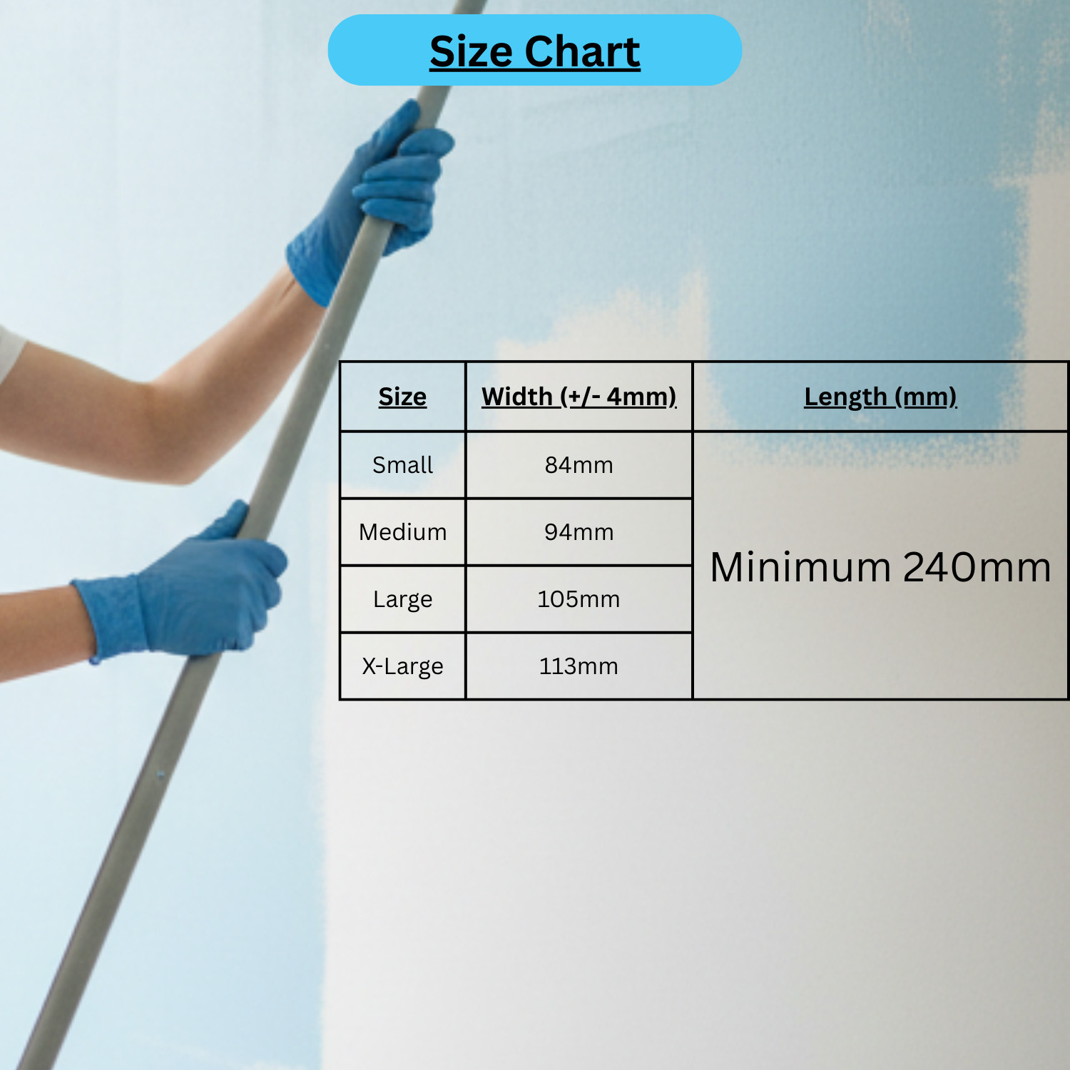1000 Pcs, Blue Nitrile Powder-Free Disposable Gloves Large 3 MIL Finger-Textured