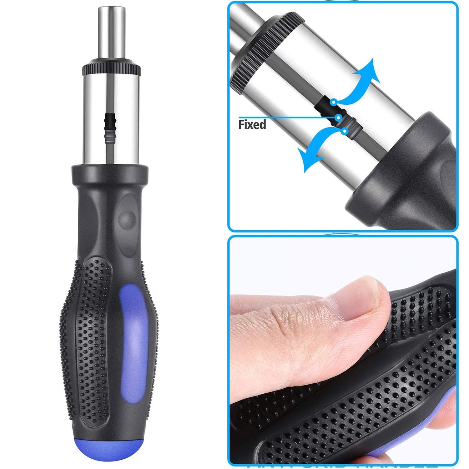 Jar-Owl 21V Tool Set Drill 350 In-Lb Torque 0-1350Rmp Variable Speed 10Mm 3/8