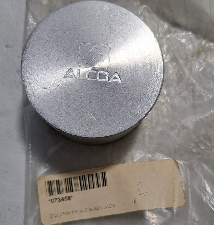 Alcoa Spectrochemical Standard Ref. Material SQ-17 BD w/ C of A , Thermo 073458