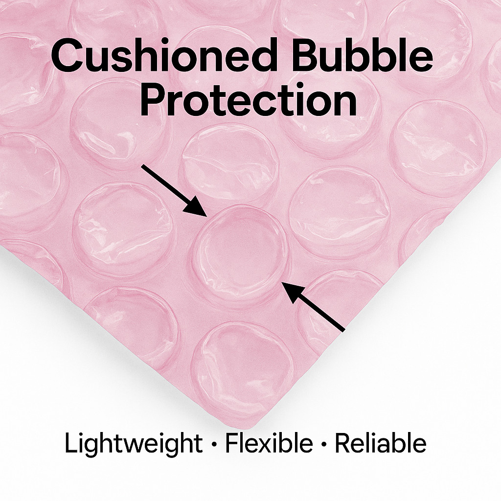 4×5.5 Anti-Static Bubble Out Pouches Bags Wrap Cushioning Self Seal